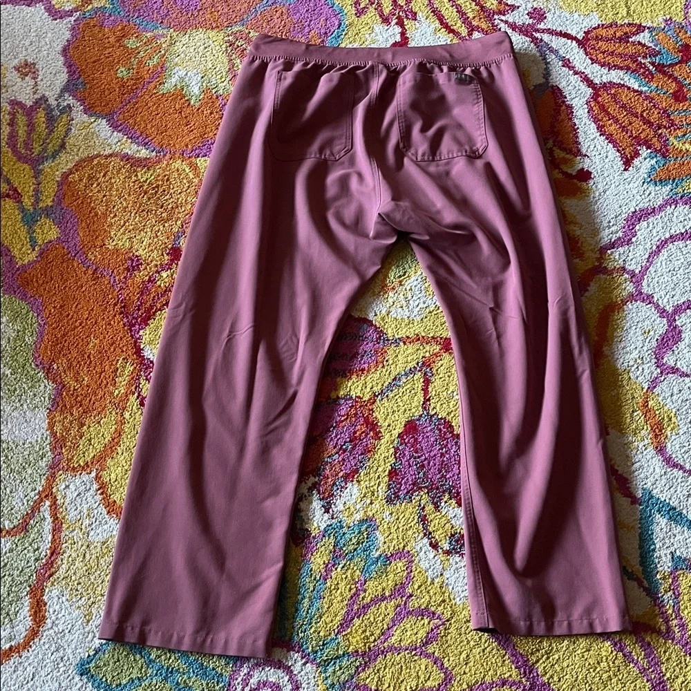 FIGS MAUVE LIVINGSTON SCRUB PANTS WOMENS XL